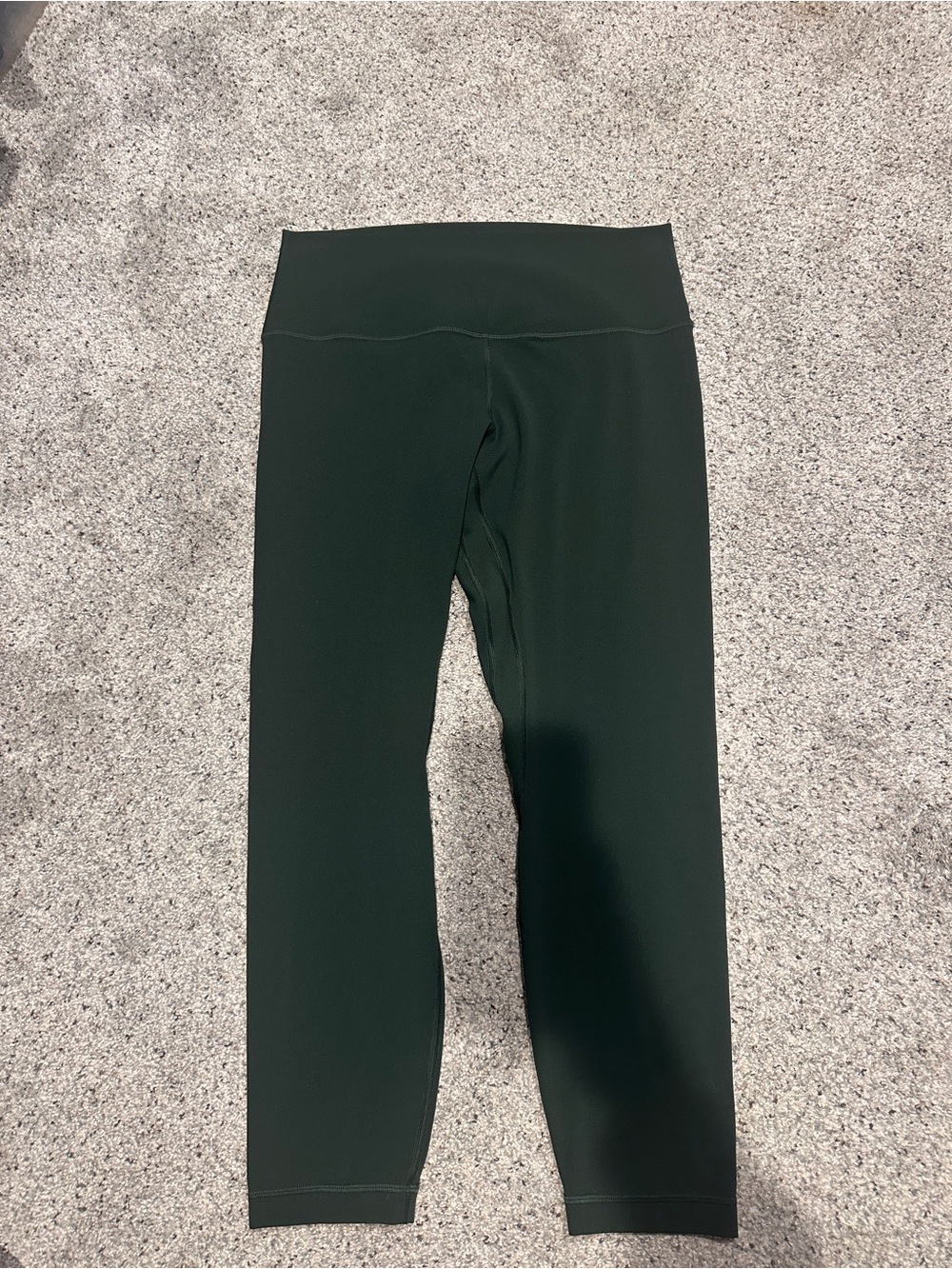 Lululemon Align High-Rise Leggings 25” Rainforest Green Size 12 Like New